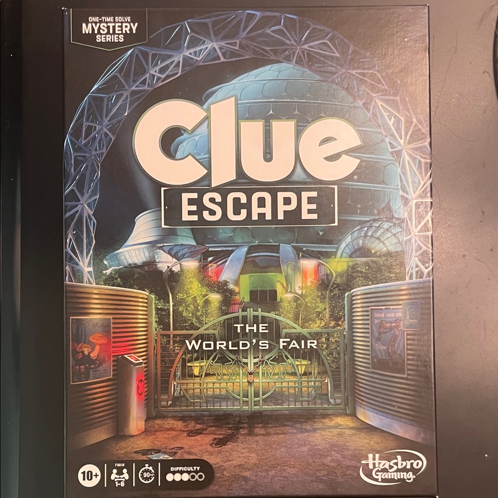 EUC Clue Escape: The World's Fair — Hasbro Gaming